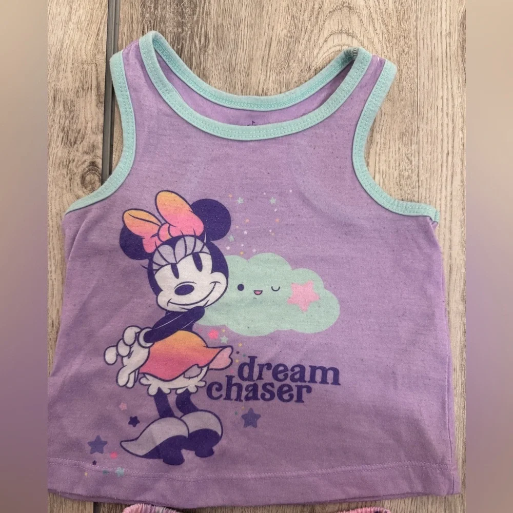 Disney Minnie Mouse Purple Kids Pajamas